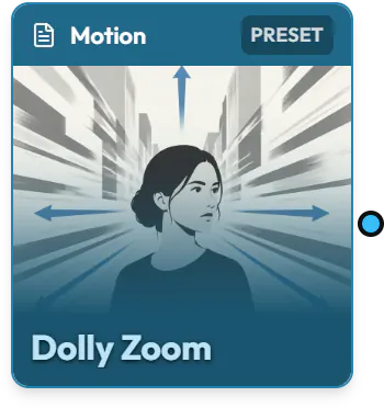 A Motion snippet as a node