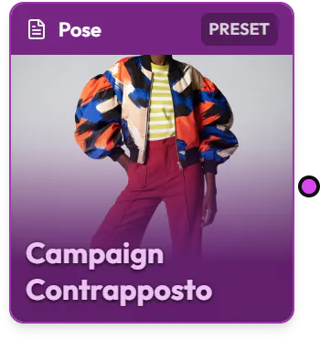 A Pose snippet as a node